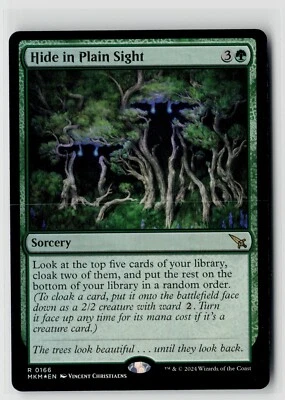 MTG MKM Karlov Manor Hide In Plain Sight Foil x1 NM Rare - Image 1 of 2
