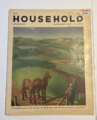the household magazine November 1937 Arthur Capper Publisher. 5 Cents - Image 1 of 4
