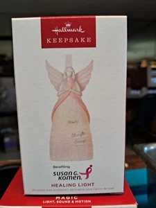 2022 Hallmark Keepsake Ornament Healing Light Tree Cancer Susan G. Komen - Imagen 1 de 1