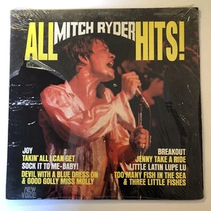 Mitch Ryder, All Hits, Vinyl Lp, New Voice 1967, G+/VG+ US Import READ - Picture 1 of 12