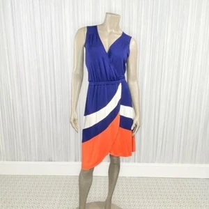 SPENSE ärmelloses Freizeitkleid mit großen Blockfarben Sommer Urlaub - Bild 1 von 7