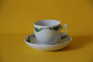 Fürstenberg Schlossgarten Espressotasse Mokkatasse und Untere Tasse Untertasse - Picture 1 of 1