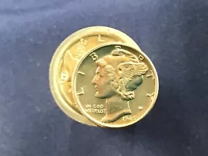 Lotto 27 monete argento mercurio 1945 fior di conio non circolate E1220 - Foto 1 di 6