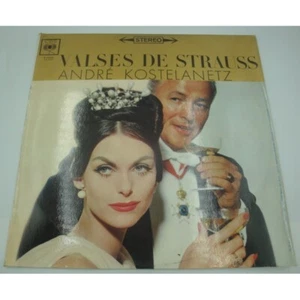 André Kostelanetz - Valses de Strauss LP CBS - beau Danube bleu/vie d'artiste - Imagen 1 de 4
