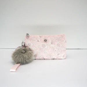 Kipling Creativity XL Extra Large Pouch Polyester KI9445 Pale Pinky Floral $59 - Picture 1 of 9