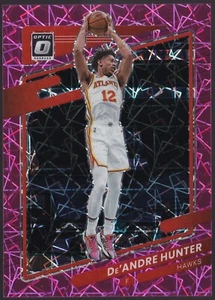 De'Andre Hunter 2021-22 Optic Pink Velocity Prizm /79 Atlanta Hawks Basketball - Picture 1 of 2