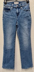 Madewell Mid-Rise Kick Out Damen Jeans Gr. 24 Blau Denim Stretch TOP - Bild 1 von 9