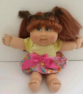 Cabbage Patch Doll Kids Play Along Doll 2004 OOA PA-25 braune Haare grüne Augen Vintage - Bild 1 von 12