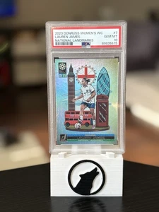 2023 Donruss Women's World Cup Lauren James National Landmarks #7 England PSA 10 - Picture 1 of 6