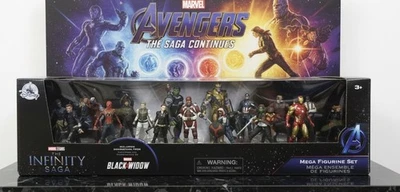 Disney Store Marvel The Infinity Saga Avengers Mega Figure Set of 20 New Sealed  - Image 1 of 4