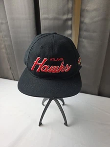 Mitchell & Ness Atlanta Hawks NBA Ball Cap Snapback Wollmischung Basketball EUC - Bild 1 von 11