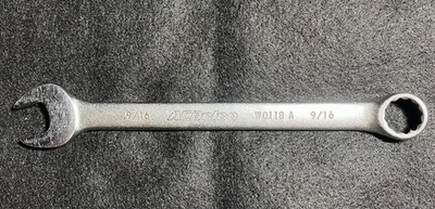 "Llave combinada vintage AC Delco 9/16"" 12 puntos n.º W0118 A - cromo vanadio" Foto 1 de 2