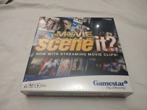 Family Board Game Movie Scene It? Interactive Streaming Movie Clips Trivia NEW - Picture 1 of 9