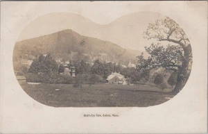 Bird's Eye View Enfield MA 1906 Eddy Make RPPC Photo Postcard - Picture 1 of 2