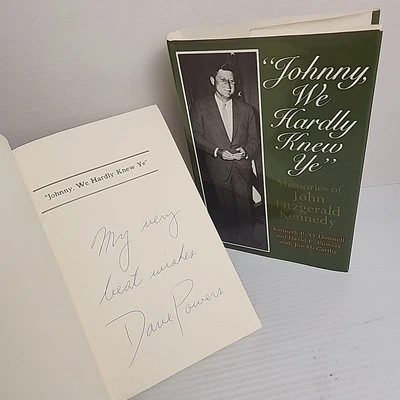SIGNED Johnny We Hardly Knew Ye JFK Book by O'Donnell & Powers w/J Kennedy 1972 - Image 1 of 4