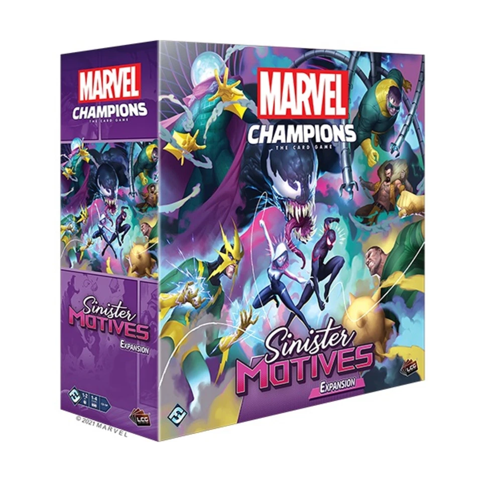 FFG Marvel LCG Campaign Expansion - Sinister Motives Box NM - Image 1 of 1