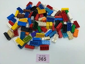 LEGO® 2x4 x 100 Bricks Various Colours Bulk Lot 3001 - See Photos - Ready To Use - Picture 1 of 5