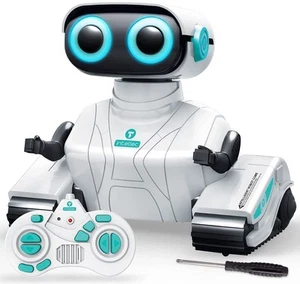 REMOKING Robot Toys for Boys Kids,Remote Control Robot Toys with LED Eyes & - Picture 1 of 5