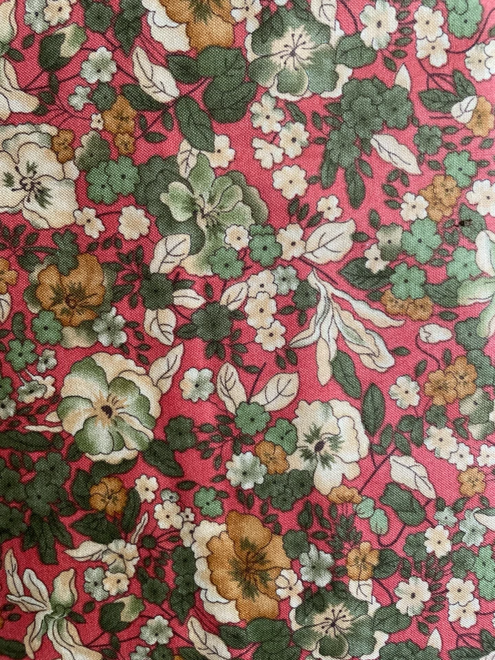 Sonnet Collection Peach Green by Moda  fabrics 35030 13~By The Yard - Image 1 of 1