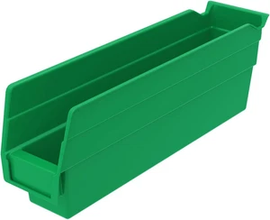 30110 Kunststoff Regalbehälter, Schwerlast Lagerbehälter für Garage, Schrank und Schublade - Bild 1 von 9