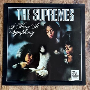 DIANA ROSS & THE SUPREMES - I HEAR A SYMPHONY EX+/NEAR MINT VINYL LP / REISSUE - Picture 1 of 11