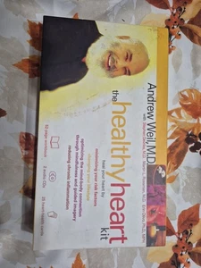 The Healthy Heart Kit Andrew Weil Stephen Devries M.D CD -Workbook- Cards NIB - Bild 1 von 5