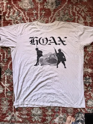 Camisa Hoax L Hardcore Youth Attack Vile Gash City Hunter Charles Bronson Repos Foto 1 de 2