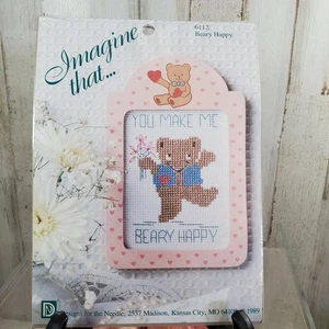 Designs for the Needle Imagine That Beary Happy Kreuzstich-Set Bear's - Bild 1 von 7