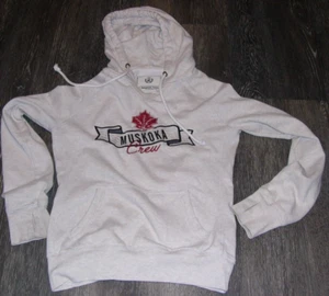 Campus Crew Muskoka Hoodie Sweatshirt Top Ladies S Cottage Wear Ontario Canada - Picture 1 of 4
