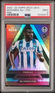 Topps Deco 2022/23 - Mohamed Ali-Cho Prodigy Card RC Rookie - Pink Parallel 4/5 - Picture 1 of 2