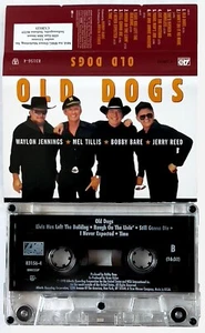JENNINGS W.+REED+TILLIS+BARE *VG* "OLD DOGS VOLUME 2" 1990 US ATLANTIC CASSETTE - Imagen 1 de 2