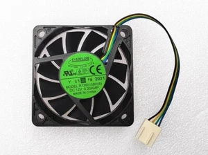 New 60mm 6cm PWM Cooling Fan R126015BH 0.30A Everflow 60X60X15mm Dual Ball - Bild 1 von 4