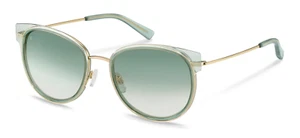 Rodenstock R3329 C123 light green, gold 56/19/145 WOMAN Sunglasses - Picture 1 of 1