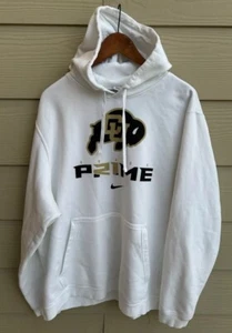 Men's NIKE Colorado Buffaloes COACH PRIME Pullover HOODIE Jacket Size XL - Picture 1 of 4