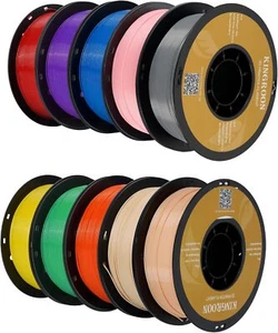 Kingroon Accuracy 3D Drucker Filament PLA Lot 10KG 1,75mm Druck +/-0,02mm - Bild 1 von 7