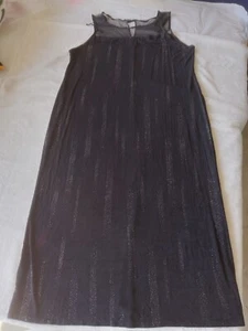 Size XL, Vintage California Concepts Women's Dress, Stretchy Black Sheath... - Picture 1 of 9