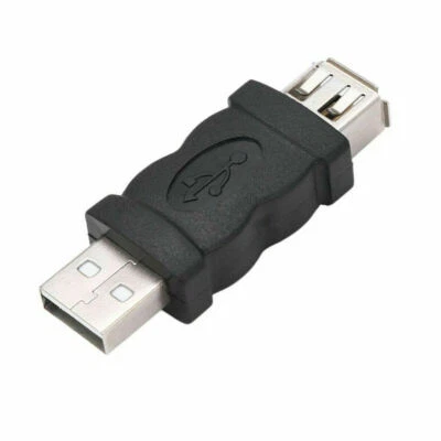 1PC USB 1.1 2.0 Firewire IEEE 1394 6 Pin Female to USB Male Adapter Converter - Image 1 of 3