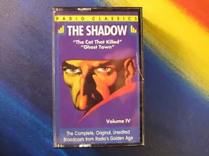 Radio Classics The Shadow Volume IV "The Cat That Killed" Album Cassette Tape - Picture 1 of 4