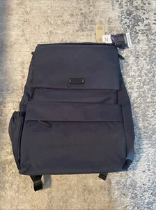 NICE! NWT Bugatti Reborn Navy RFID Backpack - Picture 1 of 10