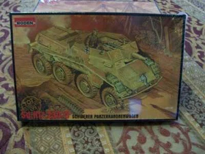 Roden 707 SdKfz 234/3 vagón blindado pesado 1/72 plastic scale kit - Imagen 1 de 3
