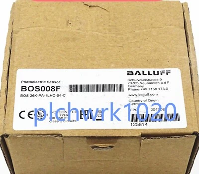 1 PCS NEW IN BOX Balluff Bos 26K-PA-1LHC-S4-C photoelectric switch BOS008F - Image 1 of 4