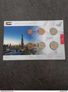 COIN SET / BLISTER MONNAIE EMIRATS ARABES UNIS UNITED ARAB EMIRATES - Picture 1 of 2