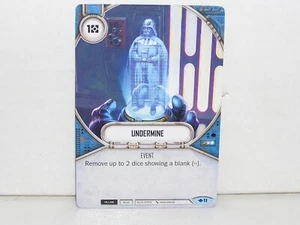 Star Wars Destiny Way of the Force #011 Undermine - Picture 1 of 1