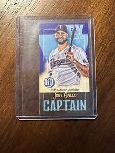 2021 Topps Gypsy Queen Joey Gallo Captain Indigo Mini #'d 245/250 - Bild 1 von 2