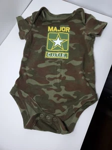 Army Major Cutie Girl Camouflage Einteiler Größe 3-6 M K7 - Bild 1 von 4