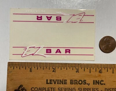 NOS Old school BMX SKYWAY EZ 手柄酒吧贴纸贴花街拍 — 第 1/2 张图片