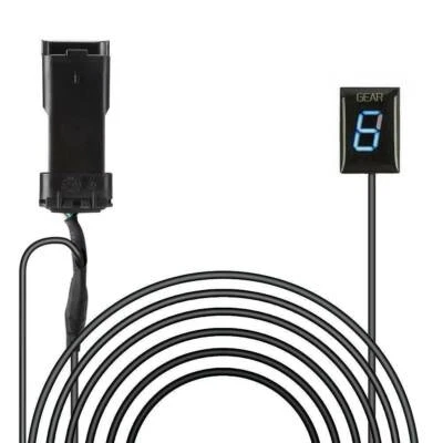 Indicador de marcha LED azul para moto Ducati Scrambler Monster 795 796 821 1100 Foto 1 de 4