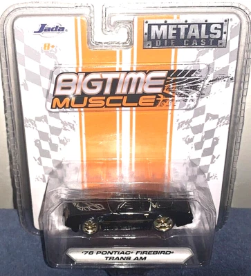 JADA 2020 1/64 BIGTIME MUSCLE METALS DIE CAST '78 PONTIAC FIREBIRD TRANS AM HTF! - Image 1 of 4