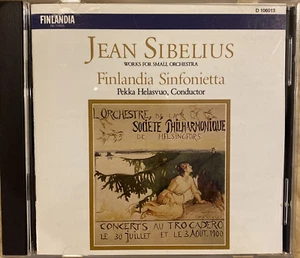 Jean Sibelius Works for Small Orchestra Pekka Helasvuo Like New CD - Picture 1 of 4