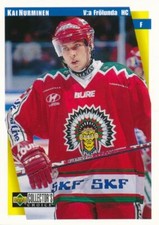 1997-98 Swedish Upper Deck #81 KAI NURMINEN - Västra Frölunda Indians